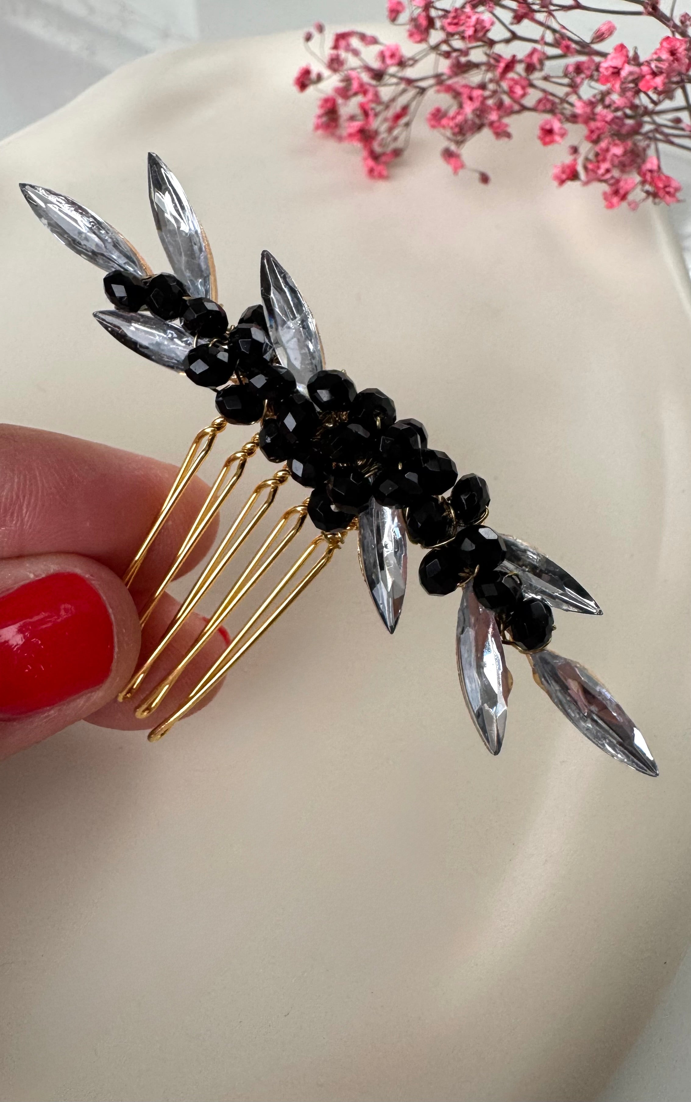 Festlicher Haarschmuck – Eleganter Kopfschmuck für festliche Anlässe | Accessoires für die Haare | Haarschmuck Silvester & Ball