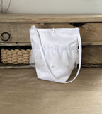 Tüll Tasche Kommunion – Elegante Satin-Tasche mit Perlen