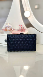 Pailletten Clutch – Elegante schwarze Abendtasche für Gala & Events