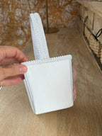 Blumenkorb Hochzeit – Satin-Körbchen für Blumenmädchen & Trauung