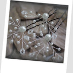 Haarschmuck,Haarnadeln in ivory/beige oder weiß