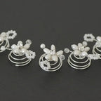Braut Haarschmuck-Haarnadeln/Curlies-Süßwasserperlen