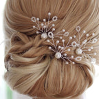 Haarschmuck,Haarnadeln in ivory/beige oder weiß