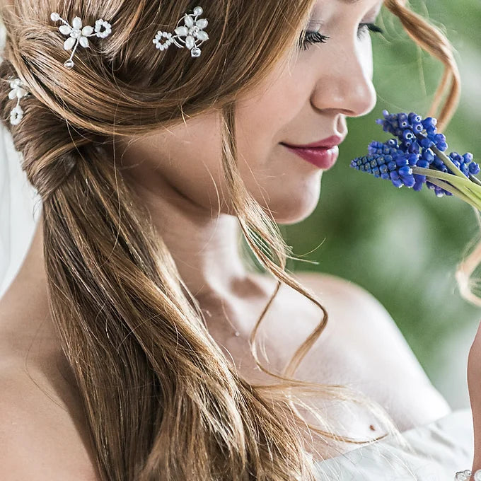 Braut Haarschmuck-Haarnadeln/Curlies-Süßwasserperlen