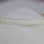 Haarschmuck Kommunion, Haarreif  Kommunion in ivory/creme/elfenbein mit Perlen