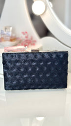 Pailletten Clutch – Elegante schwarze Abendtasche für Gala & Events