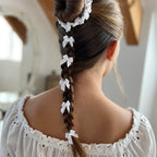 Curlies Kommunion in Form einer kleinen Schleife, Erstkommunion Haarschmuck, fünf  Haar Curlies Kommunion