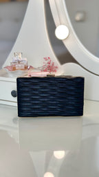 Gala Clutch – Schwarze Kunstleder Abendtasche für elegante Anlässe