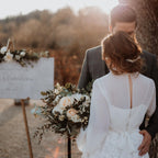 Blumen Haarranke – Braut-Haarschmuck mit Strassästen & zarten Blüten